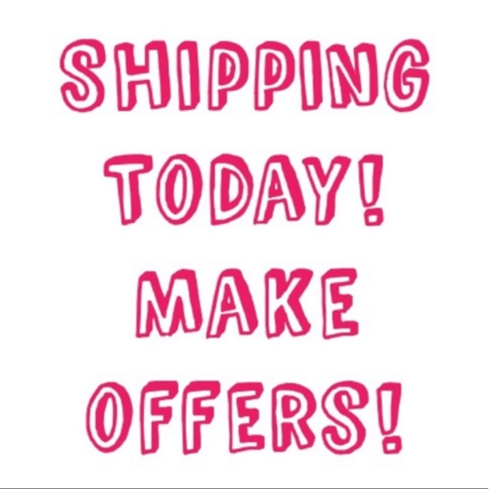 Shipping all orders placed today!!!!!